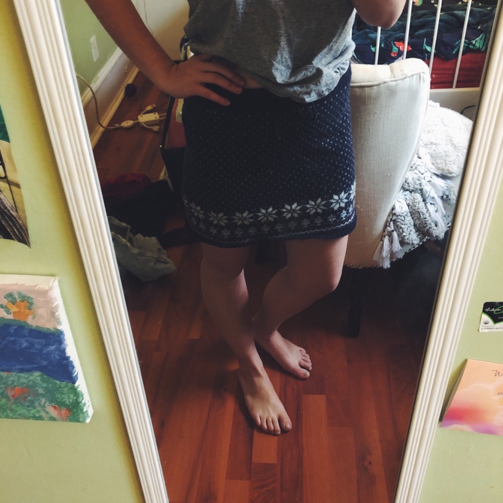 ❄️cozy winter skirt❄️